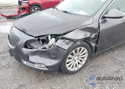2011 Buick Regal Cxl Turbo Russelsheim from USA, damaged, VIN W04GW5EV6B1081401